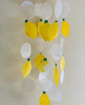 SCACCIAPENSIERI MADREPERLA CAPIZ CON LIMONI