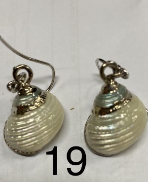 ORECCHINI CONCHIGLIE E ARGENTO MINI MONILEA
