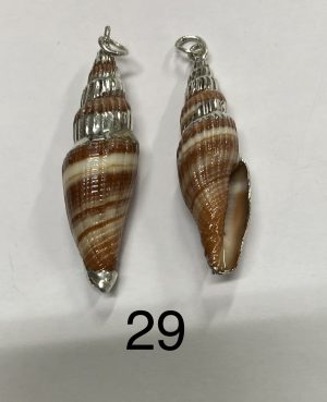 ORECCHINI CONCHIGLIE E ARGENTO MITRA