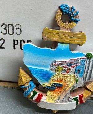 Magnete poliresina ANCORA PAESAGGIO